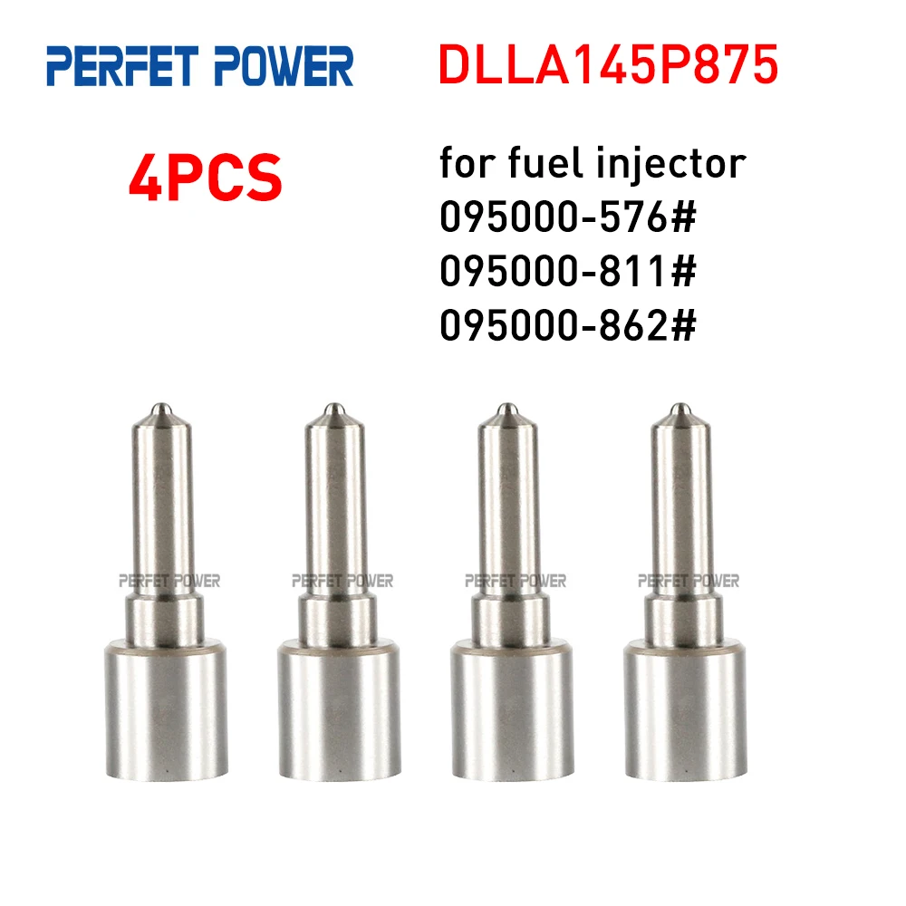 4 шт. DLLA145P875 Топливная форсунка для 095000 -5760 -8110 -8620 Common Rail в Китае