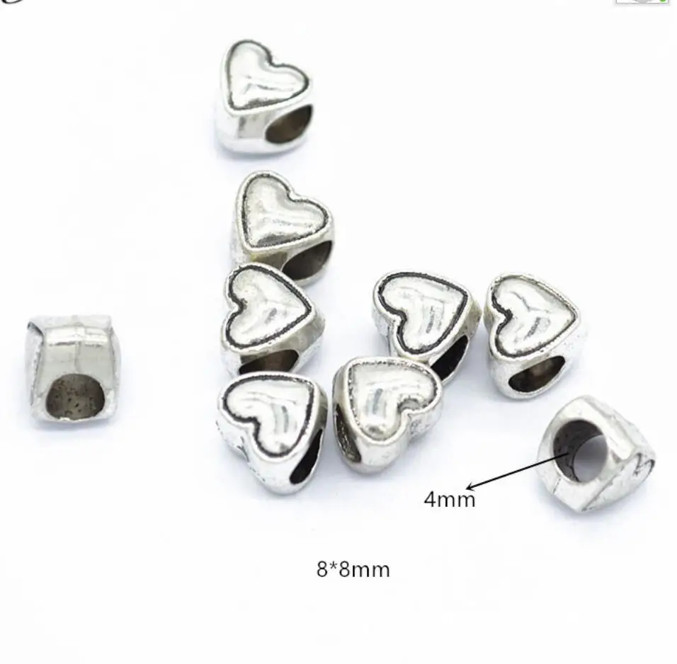 

20 шт., 8*8 мм, бусины в форме сердца