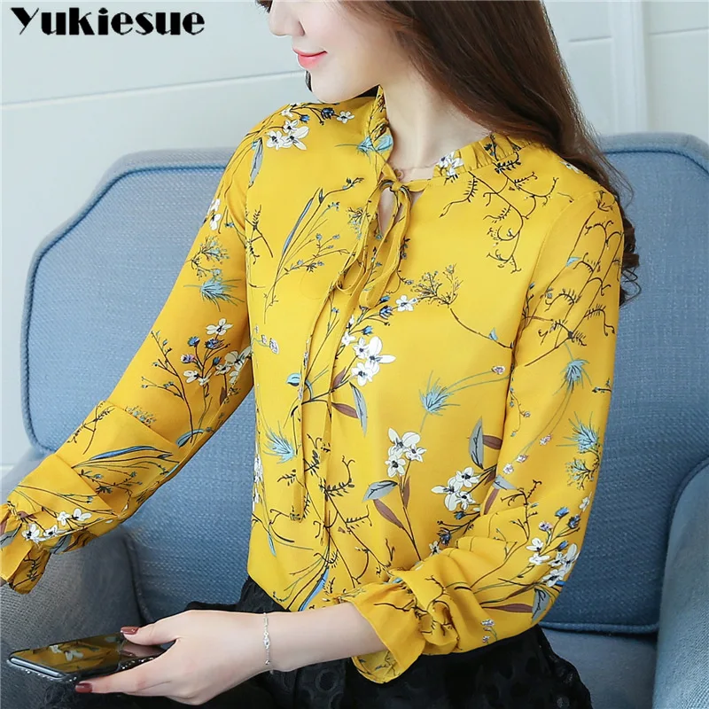

women blouses shirts woman blusas tops 2022 summer office work long sleeve ruffles elegant shirt blouse womens clothes white