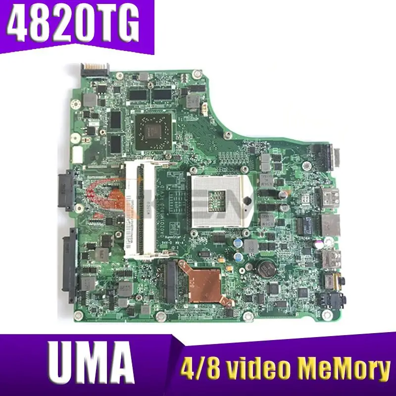 

For Acer 4820 4820T 4820TG laptop motherboard mainboard 4820TG DA0ZQ1MB8D0 DA0ZQ1MB8F0 motherboard HM55 DDR3 100% fully tested