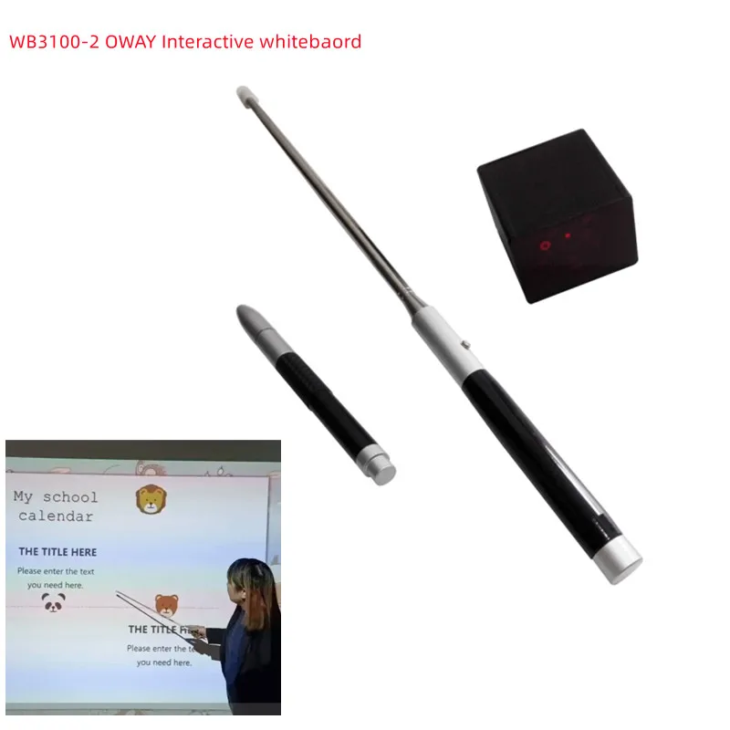 

OWAYEDU Portable Multi Touch Interactive Whiteboard,Infrared Smart Digital Board For Teaching,Meeting,Write On Projection Screen