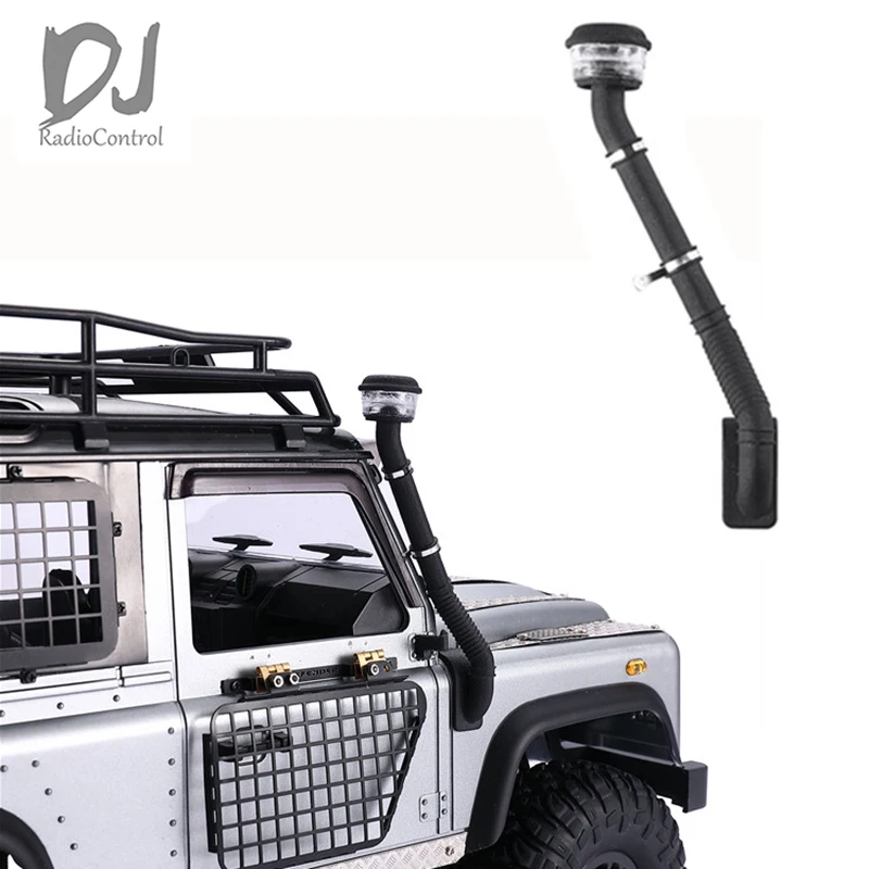 DJC MN D90 Defender Wading Throat Snokle воздухозаборник Snokle Kit RC Гусеничный автомобиль модифицированные детали аксессуары для пульта дистанционного управления DJC MN D90 Defender Wading Throat Snokle воздухозаборник Snokle Kit RC Гусеничный автомобиль модифицированные детали аксессуары для пульта дистанционного управления