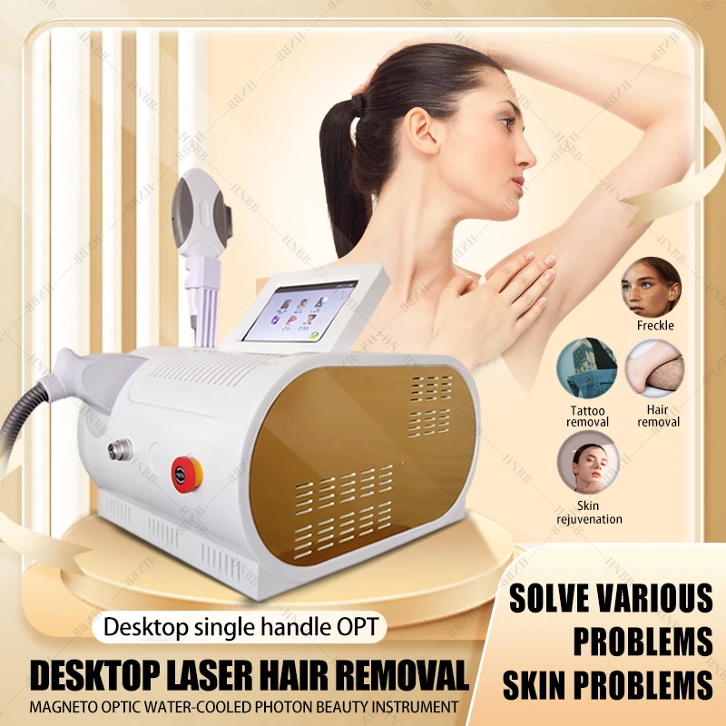 

Portable OPT Elight Hair Removal Machine 3Filters Flawless Painless Laser Hair Removal