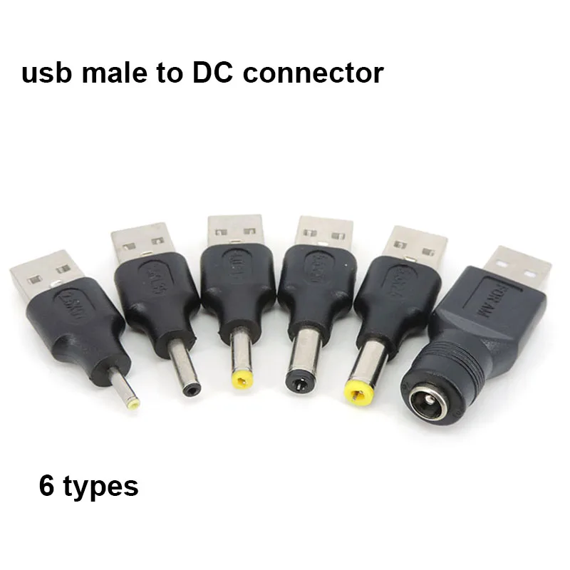 Разъем USB типа A папа-DC 2 5x0 7 3 5x1 35 4 0x1 5 5x2 1 папа разъем мама адаптер питания