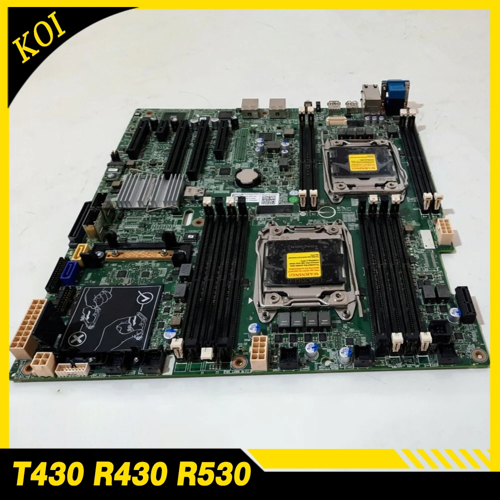 Для серверной материнской платы DELL T430 R430 R530 03XKDV 0KX11M 0975F3
