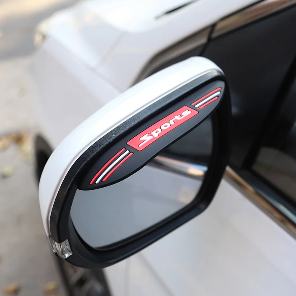 

2 шт., универсальные наклейки на зеркало заднего вида