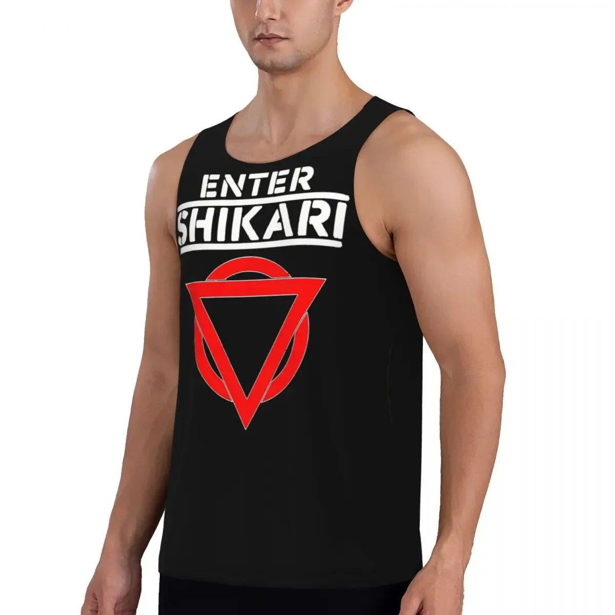 Фото Быстросохнущая дышащая майка-безрукавка Enter Shikari Rock Band Graphic Gym Tank для бодибилдинга №2