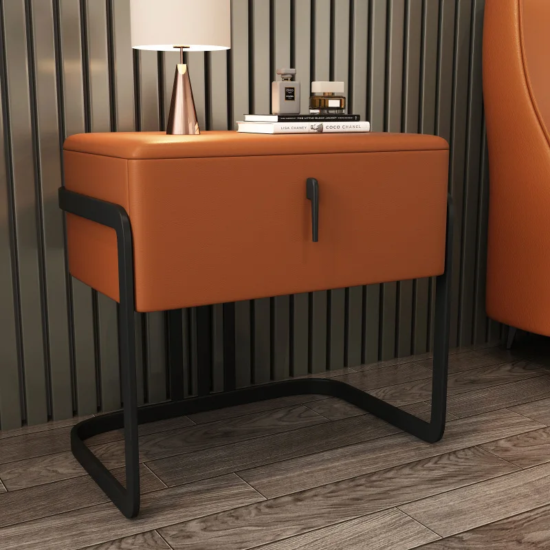 

Luxury Modern Iron Golden Nightstand Coffee Sofa End Bedside Table Home Furniture Bedstand Cabinet Cupboard Bedroom