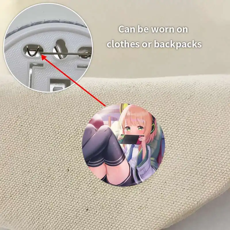 Saiba Мидори персонаж аниме бриллиантовая брошь якорь периферийные элементы