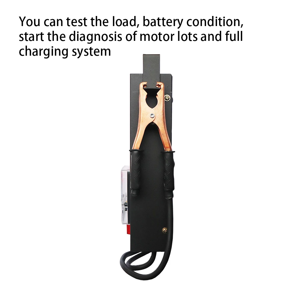 

Car Battery Load Tester Vehicle Motorcycle Test Meter Analyzer Portable Batteries Gauge Measurement Tool Accessories