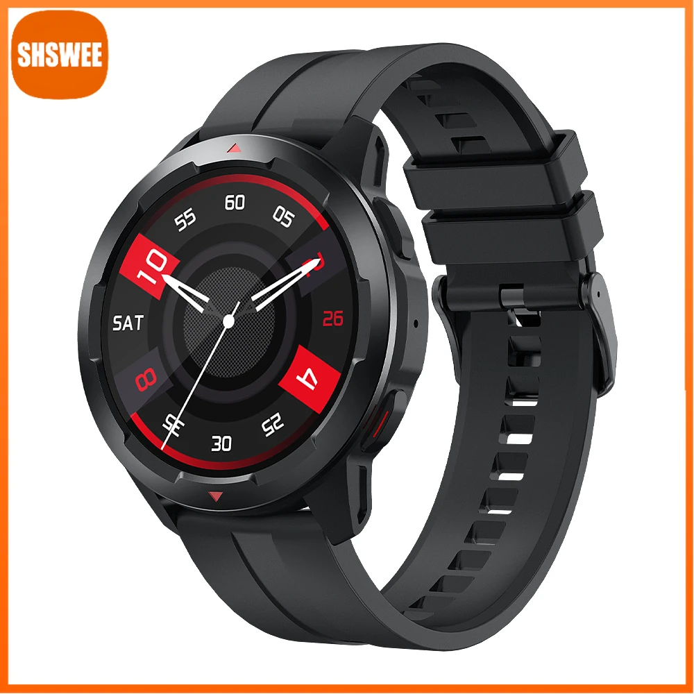 

For Xiaomi Huawei Smartwatch Men 1.32 Inch 360*360 HD Screen Call Smart Watch Fashion Women Heart Rate Tracker IP67 Waterproof