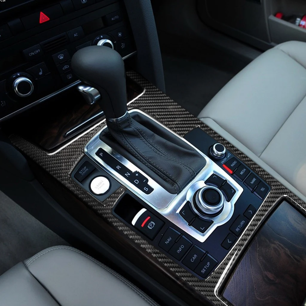 Автомобильные аксессуары для Audi A6 S6 C6 2005-2011 боковая панель переключения передач