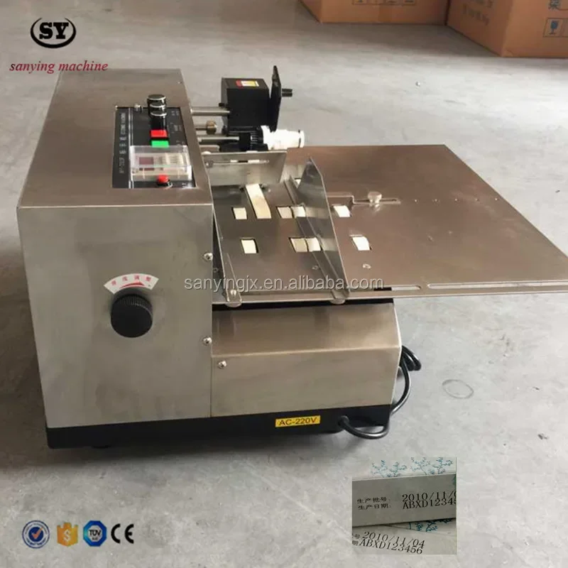 Автоматическая высокоскоростная машина для печати номера партии и даты срока