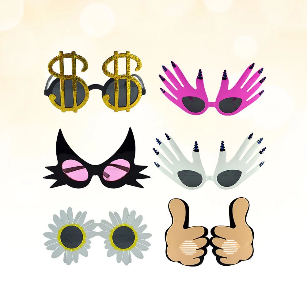 

Очки для вечеринки, костюм, фотография, Забавный жест, дизайнерский реквизит, необычные очки на день рождения, реквизит, солнцезащитные очки