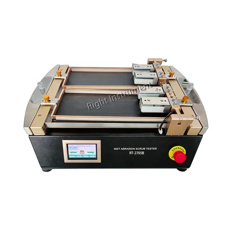 Краски управления сенсорным экраном покрытия мокрый скраб тестер истирания и