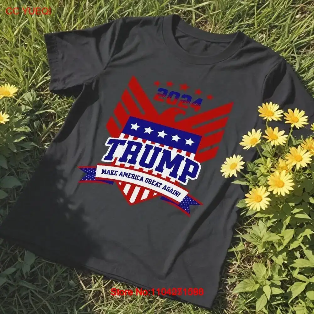 Рубашка с орлом Дональда Трампа 2024 республиканские подарки футболка выборами Trump