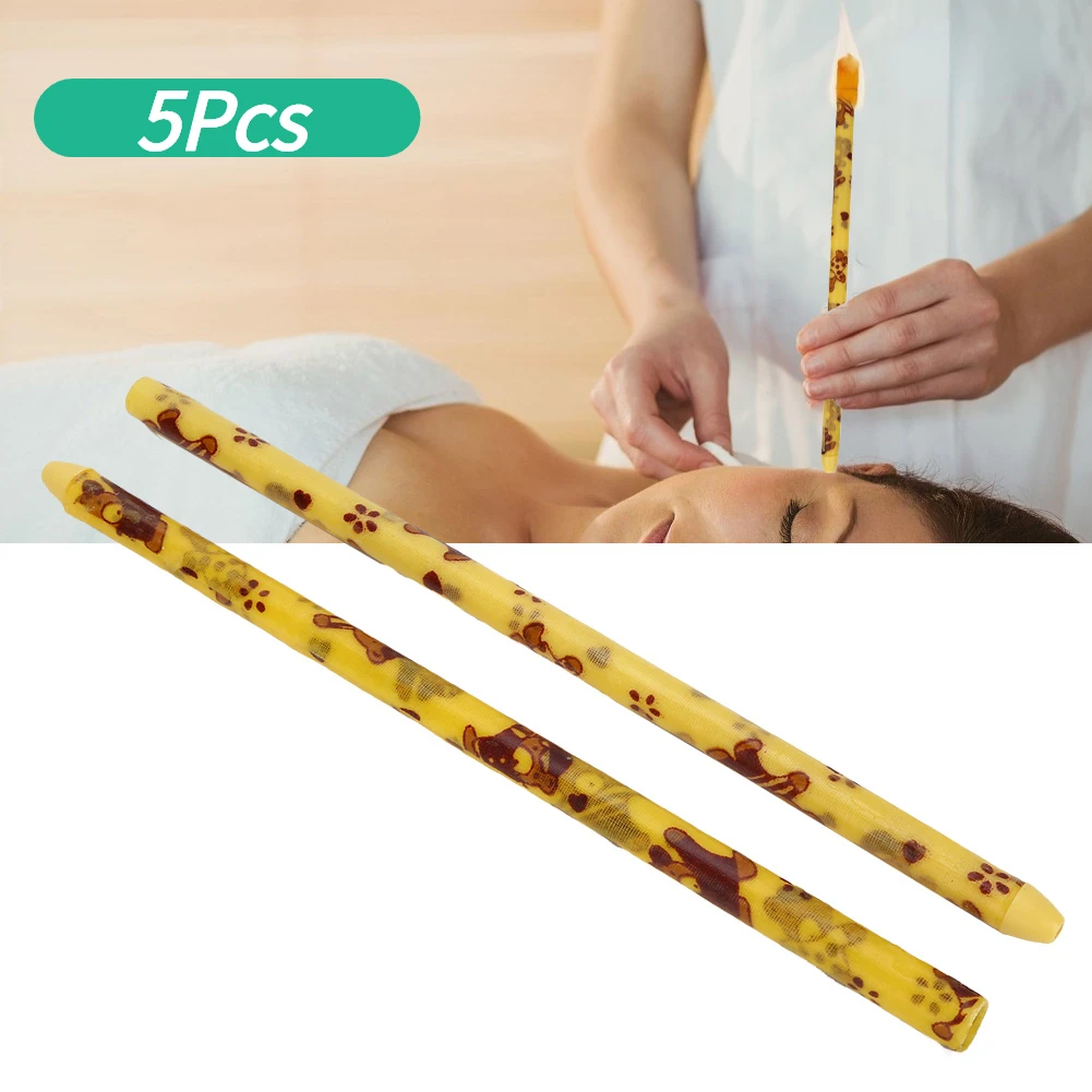 

10Pcs Ear Wax Candle Non‑Toxic Ear Wax Candling Fragrance Natural Healthy Ear‑Care Tools Relaxation Spirit Ear Treatment Cleaner