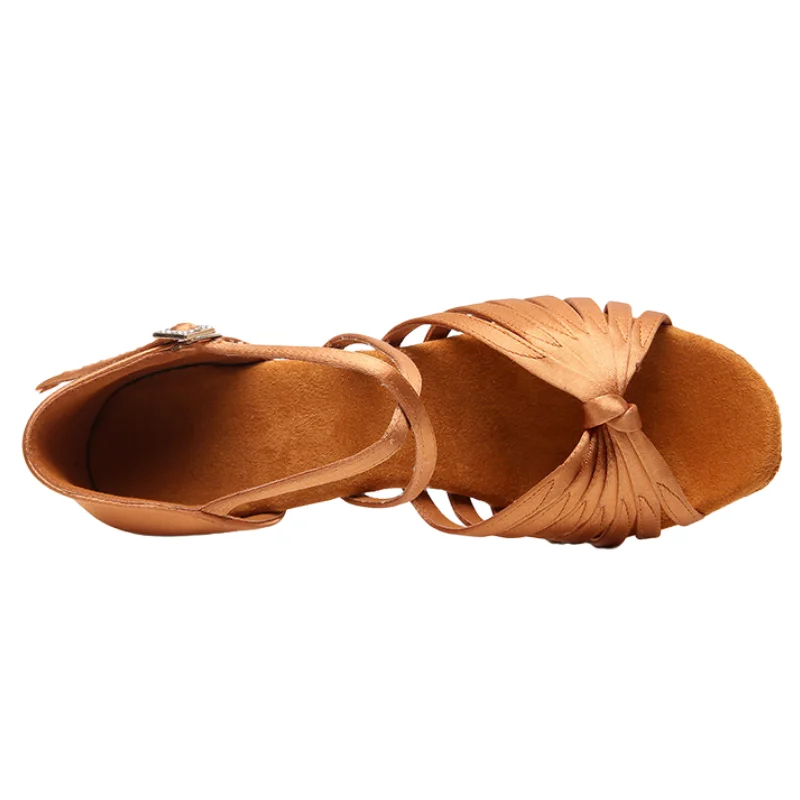 New Arrival Latin Dance Shoes High Heels Women Ballroom Dancing Shoes Tango Soft Sole Jazz Shoes Girls Salsa Shoes 5.5/7.5/8.5CM