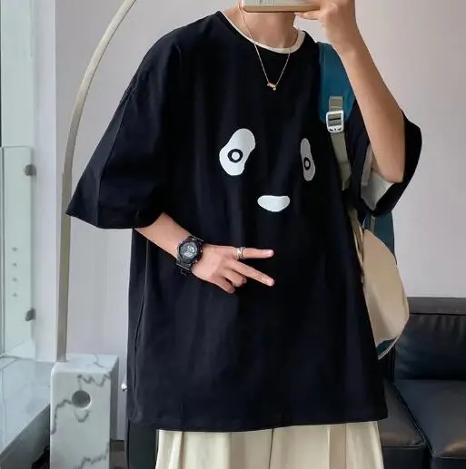 

summer short sleeve t-shirt men loose top