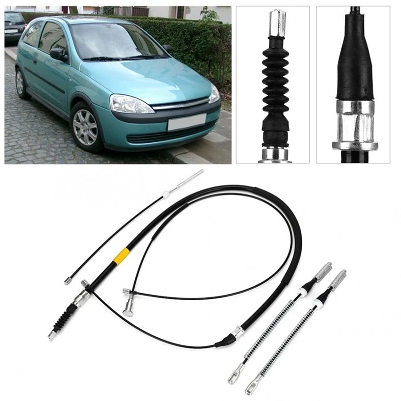 Запчасти для стояночного тормоза набор кабелей подходит Opel Corsa C 90576453 90576454 93170227