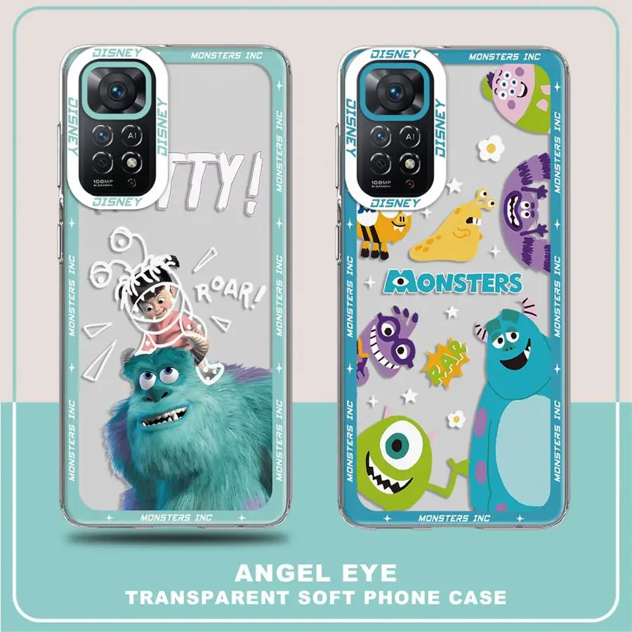 Чехол для телефона Disney Monsters Inc Redmi Note 9S 10 12 13 4G 5G 10S 10Pro 10Lite 11 11S 11Pro 12Pro 13Pro 4G5G 13ProPlus5G
