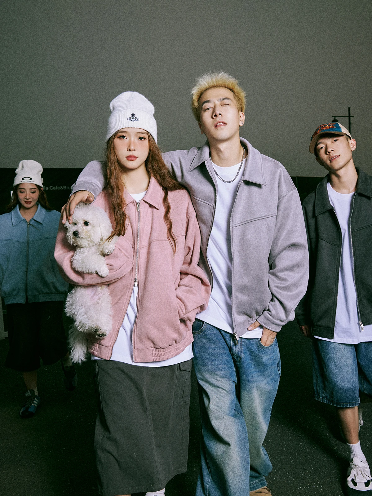 Однотонная верхняя одежда в стиле ретро с лацканами Мужской Свободный Топ на