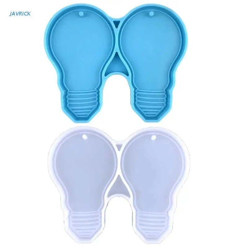 

Bulb Silicone Resin Mold,Earring Mold Epoxy Pendant Molds Resin Jewelry Molds