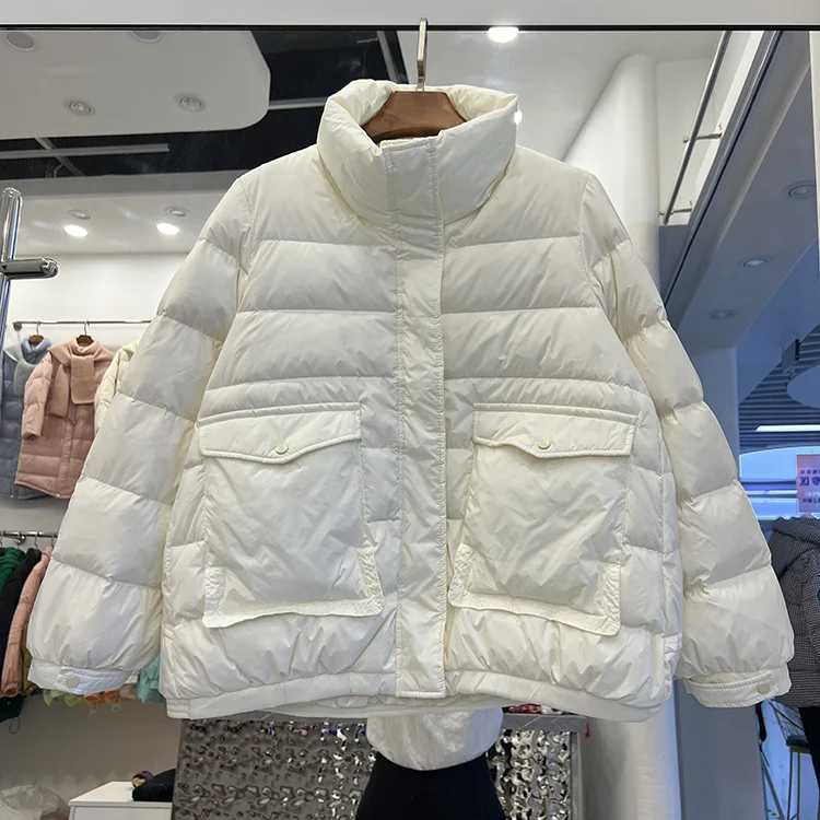 New Women Down Jacket Casual Style Autumn Winter Coats And Parkas Female Outwear