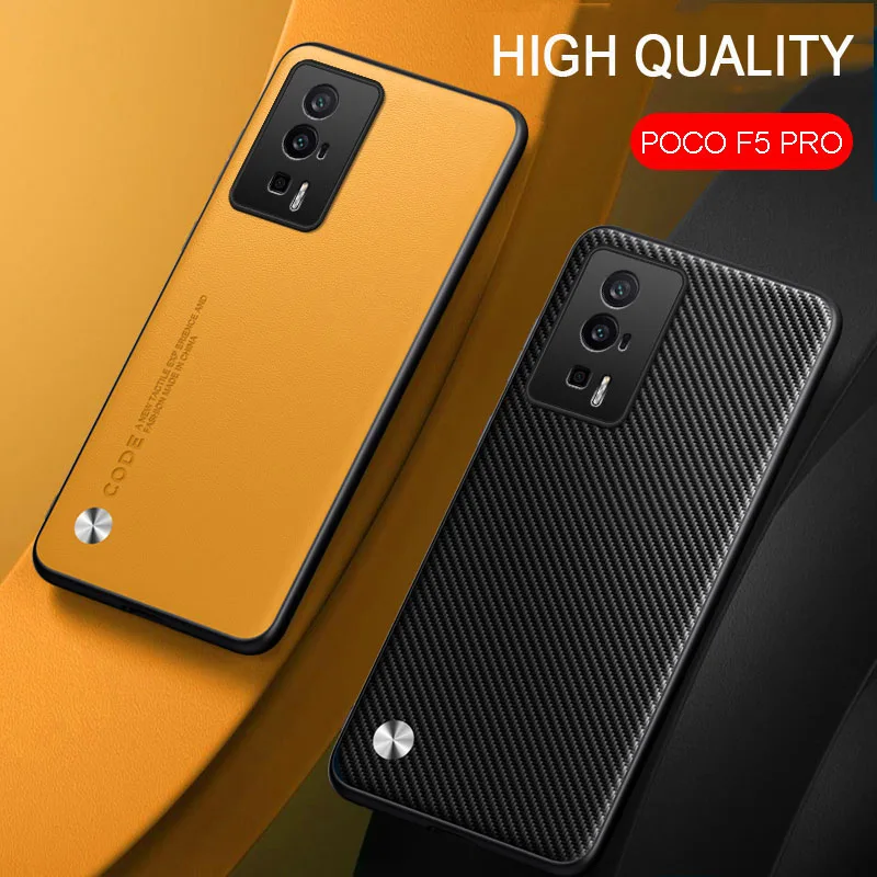 

For Xiaomi Poco F5 Pro Leather Case TPU Pure Color Cover Poco F5 Shockproof Phone Case Poco X5 X5 Pro/Poco X4 Pro/Poco M4 Pro 4G