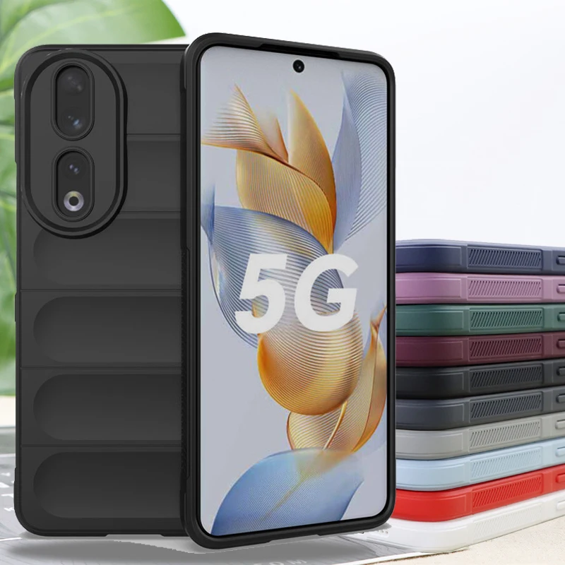 

Чехол для Honor 90 чехол Honor 90 Pro 5G, противоударный Гладкий силиконовый разноцветный защитный чехол для телефона из ТПУ