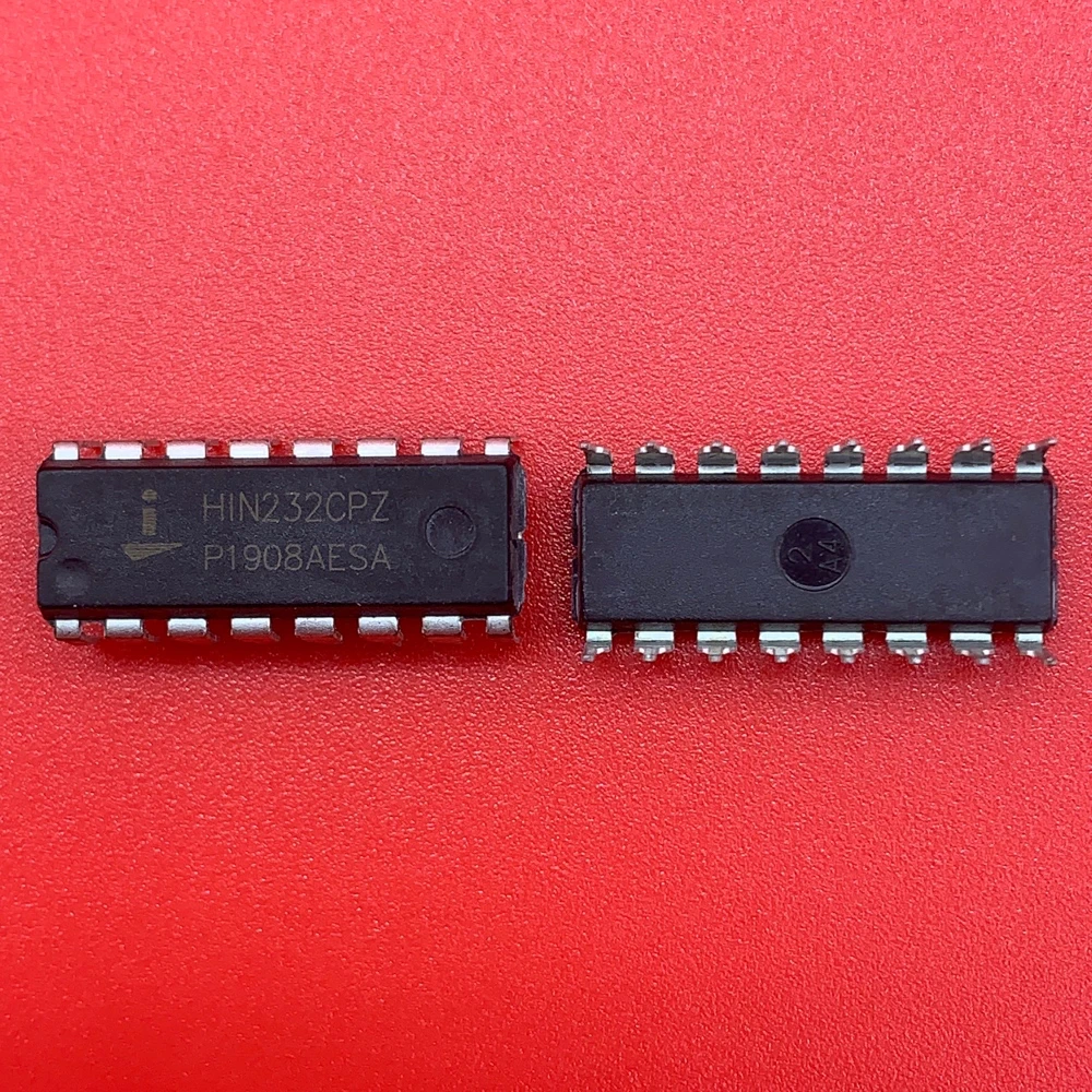 

10 шт./новый оригинальный интерфейс INTERSIL HIN232CPZ DIP16 чип драйвера IC трансивера