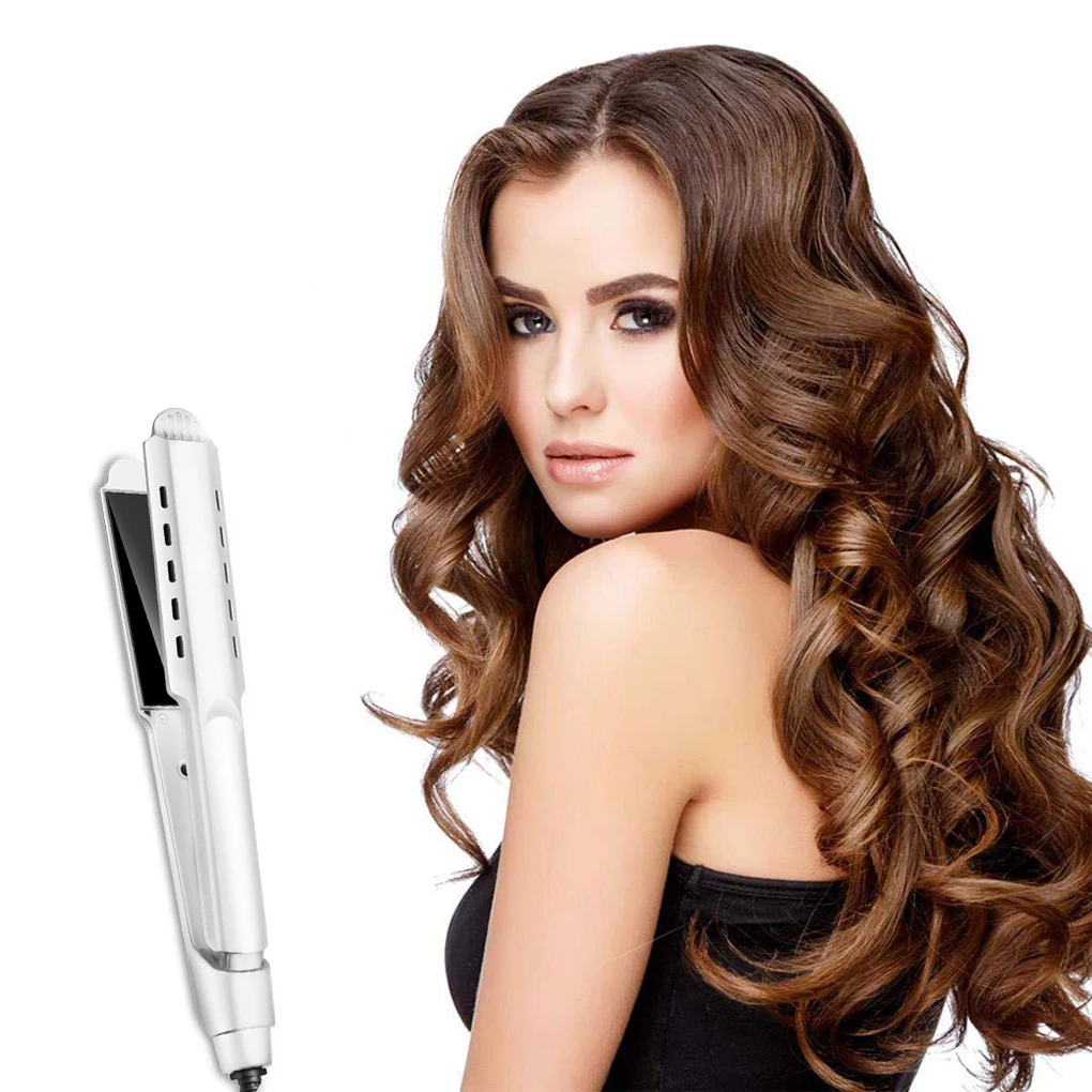 

Hair Straightener Four-gear temperature adjustment Ceramic Tourmaline Ionic Flat Iron Curling iron Hair curler For Women hair