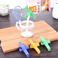 condiment snack bag seal clamp coffee package storage clip plastic sealing snack preservation clip washing powder sealing clip