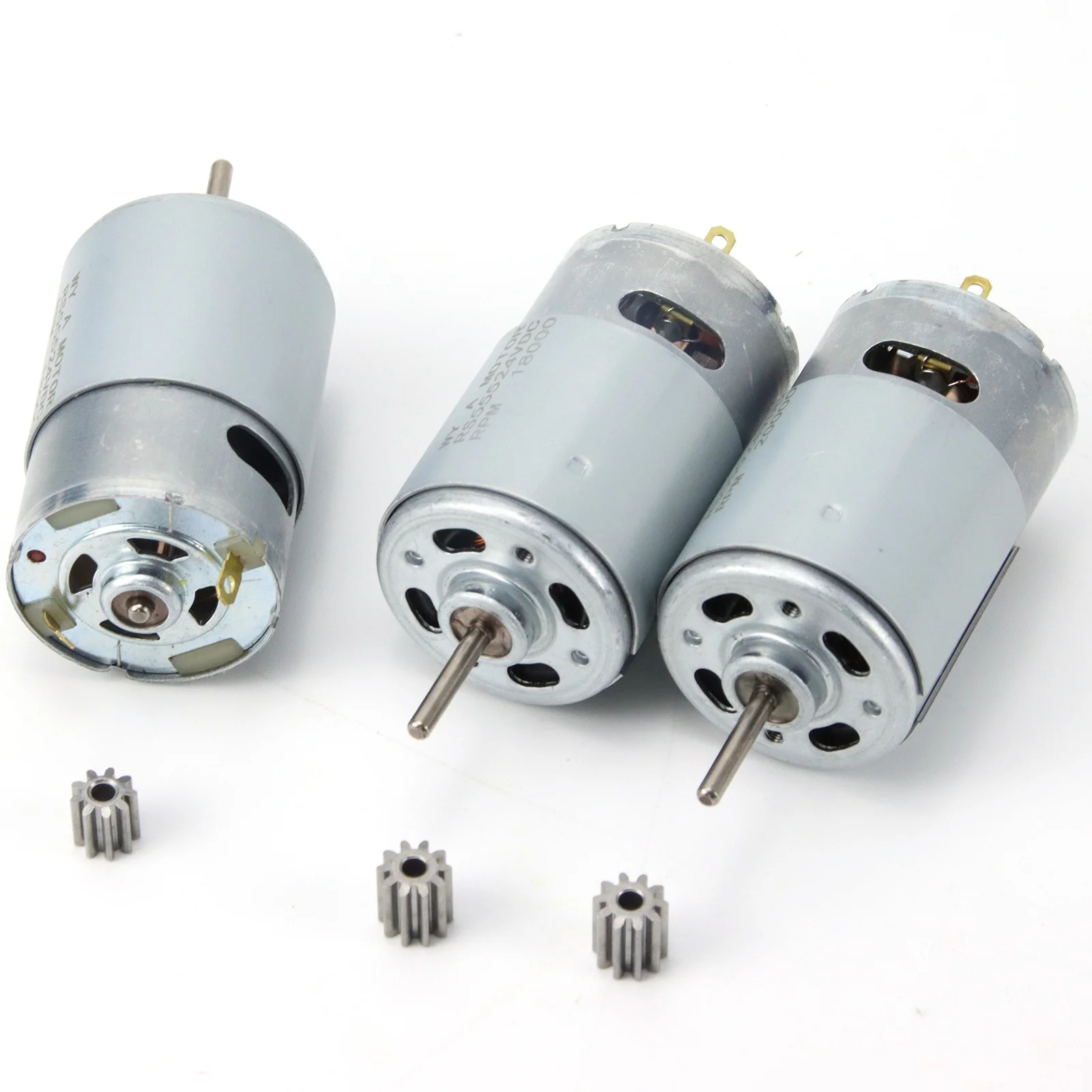 

18000/20000 rpm Metal DL 555-C 24V 200W Motors for Children Electric Car DL 555-C 24V High Speed High Power 9/10T