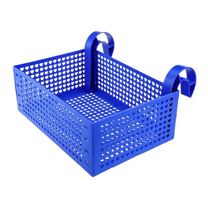 

1pcs Pool Side Basket Poolside Storage Holder ABS Stretchable Pool Basket Holder Portable Swimming Pool Accessories 40X36X15cm
