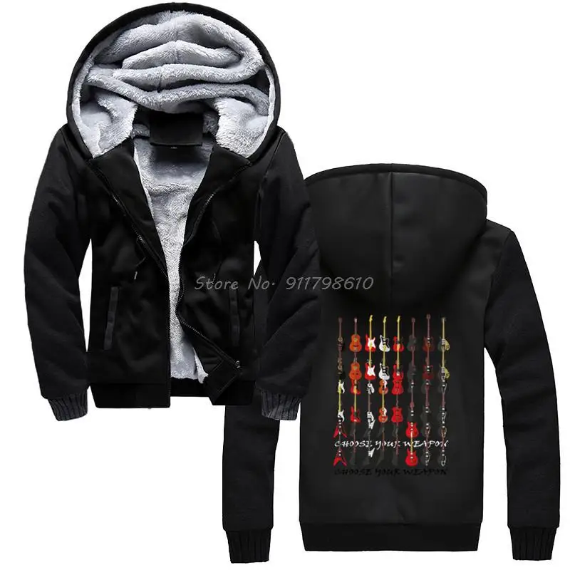 

Funny Guitar Electric Acoustic Bass Strings Guitarist Hoodie Men Hooded Winter Keep Warm Sweatshirt Streetwear