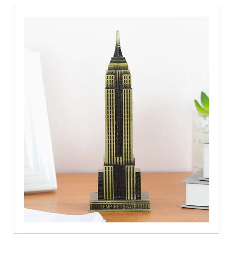 Строительные металлические модели украшения характерные для США туристические