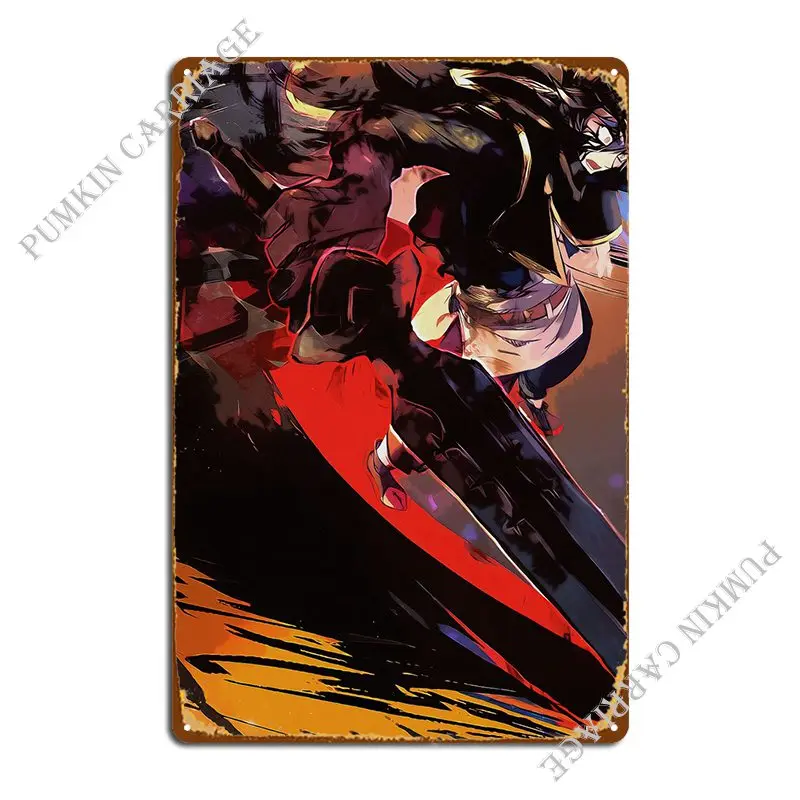 

Черный клевер Аниме Манга металлические знаки таблички Забавный Настенный декор дизайнерский жестяной знак паба постер