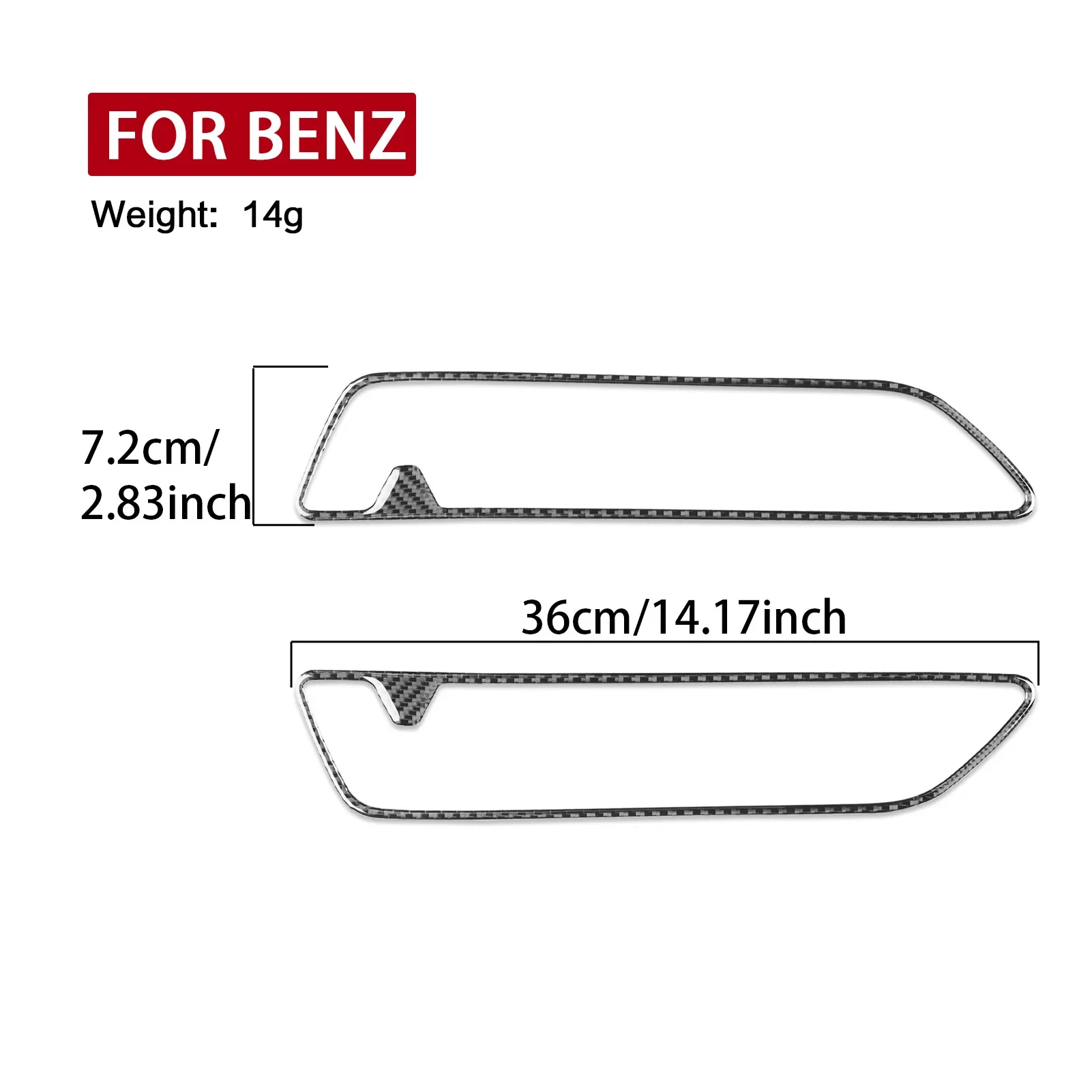 Для Benz GLE W167 2019-2024 автомобильные аксессуары из углеродного волокна задняя часть