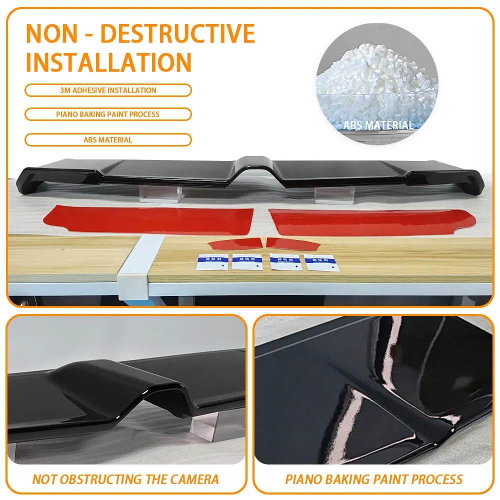 Подходит для BAIC JISHI polestone 01 Rox спойлер на крышу автомобиля с фиксированным крылом