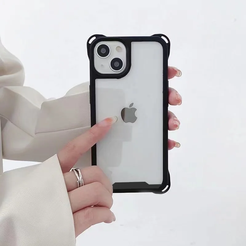 

Clear Shockproof Phone Case For iPhone 14 13 12 11 Pro Max XS Max X XR 8 7 6 6S Plus SE 2022 14 13 Mini Silicone Case Back Cover