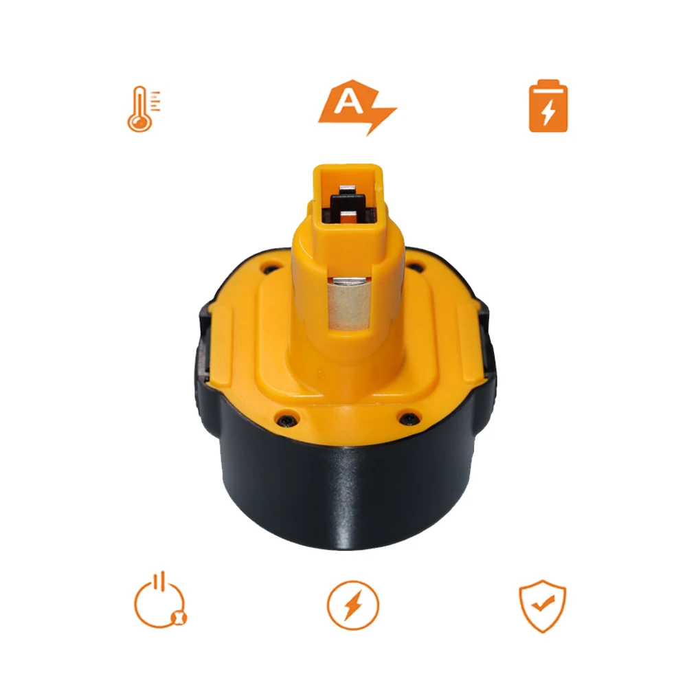 Аккумулятор 9 6 В 4 8 Ач для Dewalt DE9036 DE9061 DE9062 DW9060 DW9061 DW9062 EZWA 29 DW050 DW909K