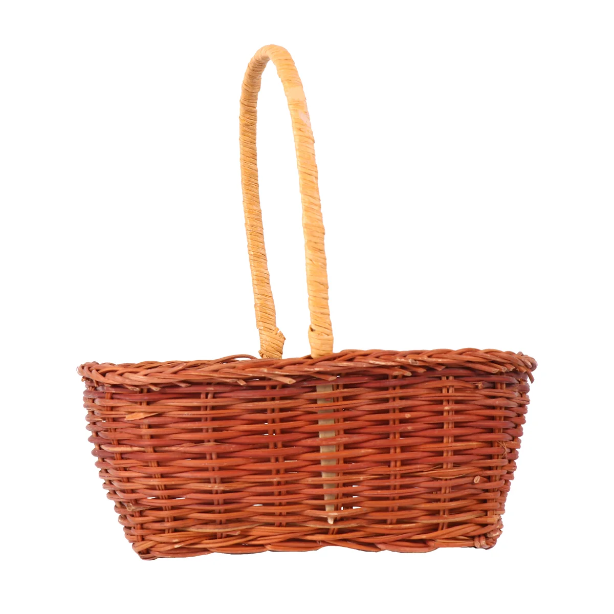 

Basket Easter Baskets Storage Wicker Gift Woven Egg Rattan Fruit Picnic Candy Mini Party Vintage Decorative Country Style