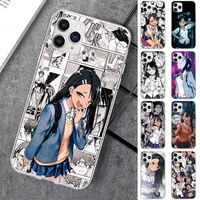 nagatoro san anime phone case for iphone 11 12 13 mini pro xs max 8 7 6 6s plus x 5s se 2020 xr case