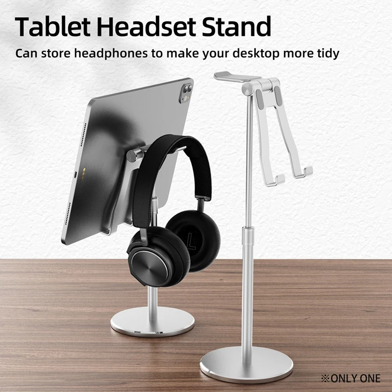 

Tablet Accessories Tablet Support Mobile Phone Accessories Office Tools 2 In 1 Telescopic Stable Mobile Phone Holder Free Hands