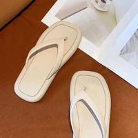 women flip flops summer slippers girls beach slides womens sandals soft pvc thick bottom comfort non slip bathroom flat shoes