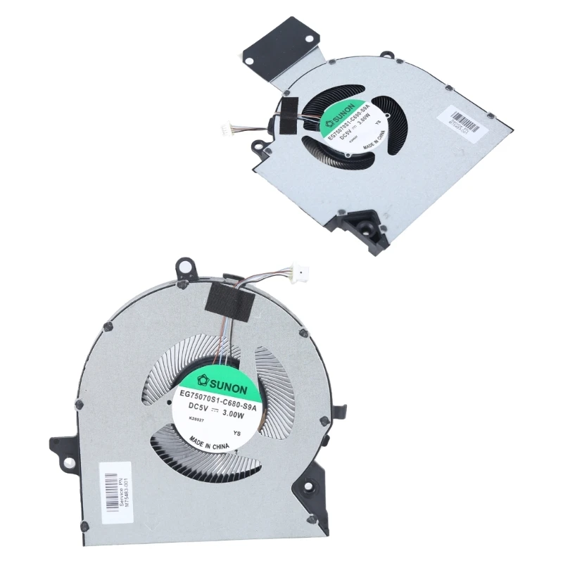 Вентилятор охлаждения процессора и графического ноутбука для OMEN 7/8 16-B 16-C TPN-Q265