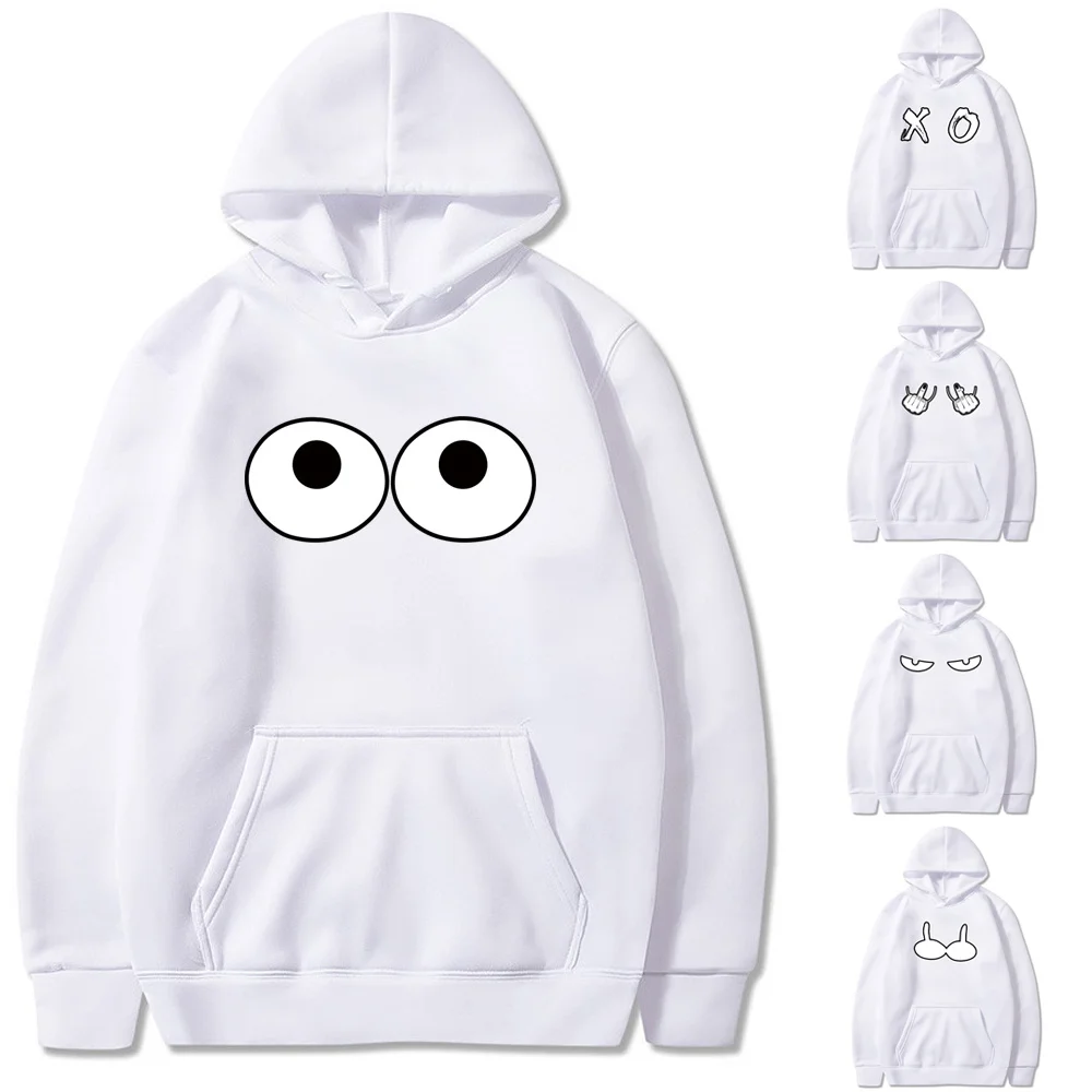 

Новинка, толстовки, свитшоты, пуловер для мужчин и женщин, одежда с принтом в стиле Харадзюку, 2022, уличная одежда с капюшоном, повседневные Мо...