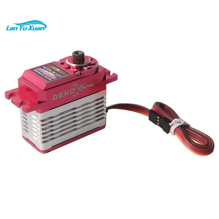 

DEKO HV3300 all metal digital high torque swash plate lock tail servo for 550-800 class helicopter servo