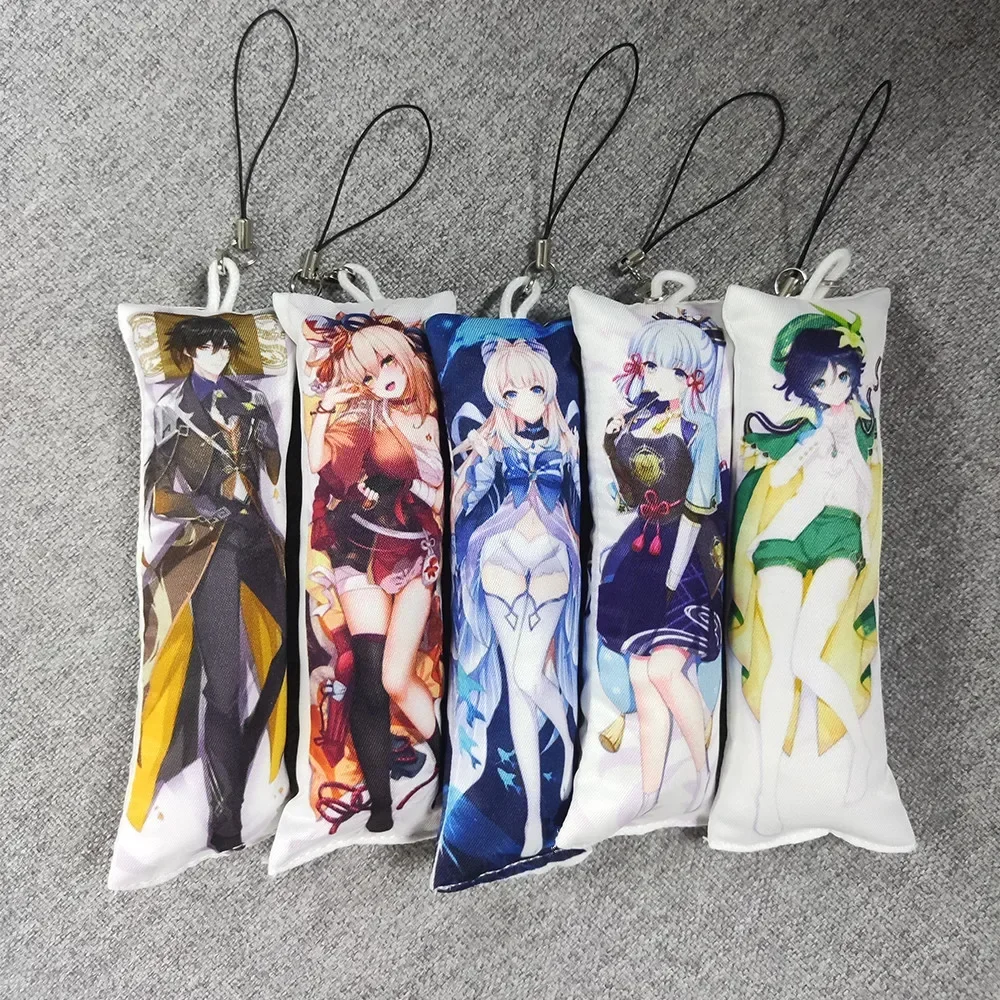 Azur Lane Musashi Dakimakura мини-брелок для косплея с мультяшным кулоном и принтом милый